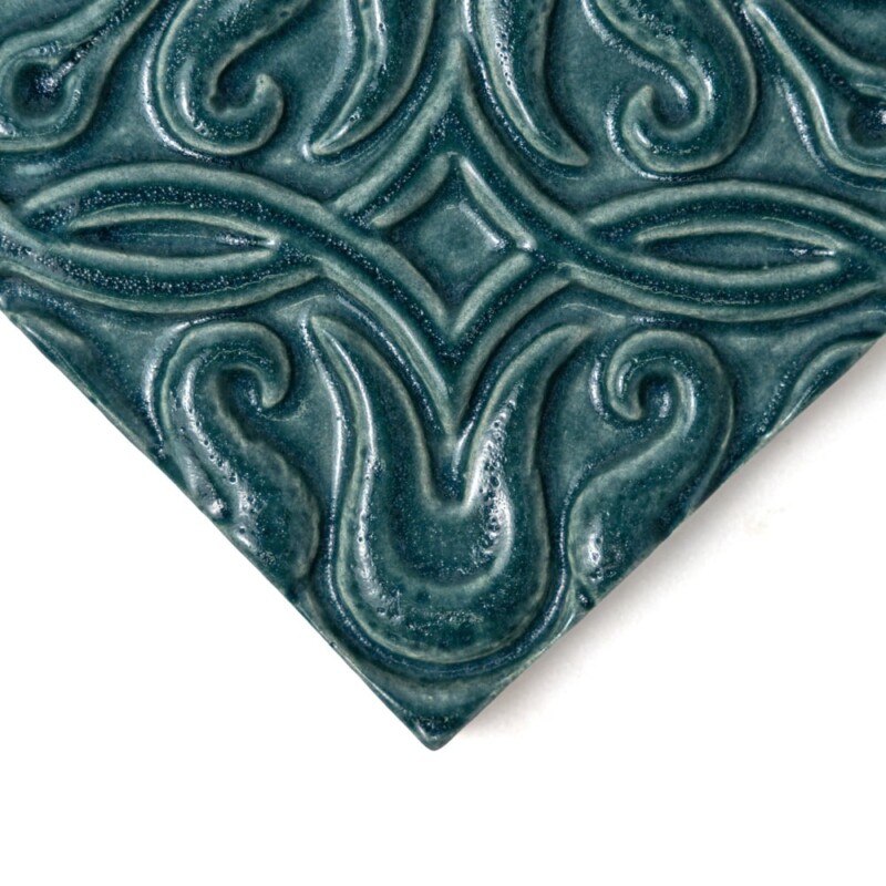 Mar Leather Baraque Ceramic Accent Tiles 6×6