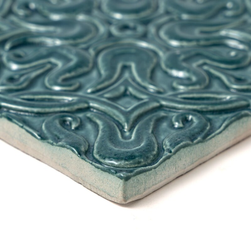 Mar Leather Baraque Ceramic Accent Tiles 6×6