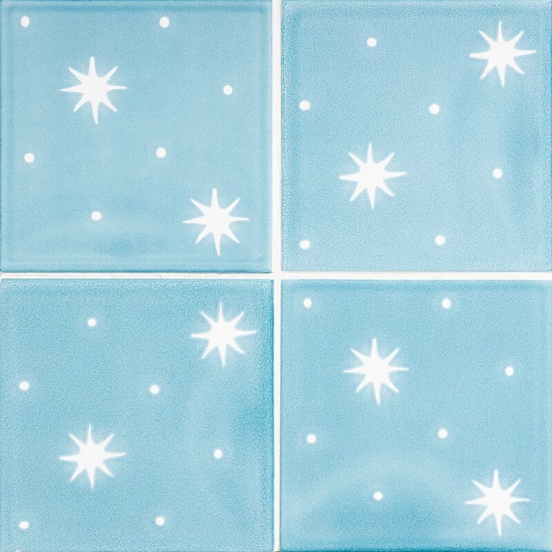Ocean, Pure White Glossy Serendipity Ceramic Tiles 6×6 (XSP90022)