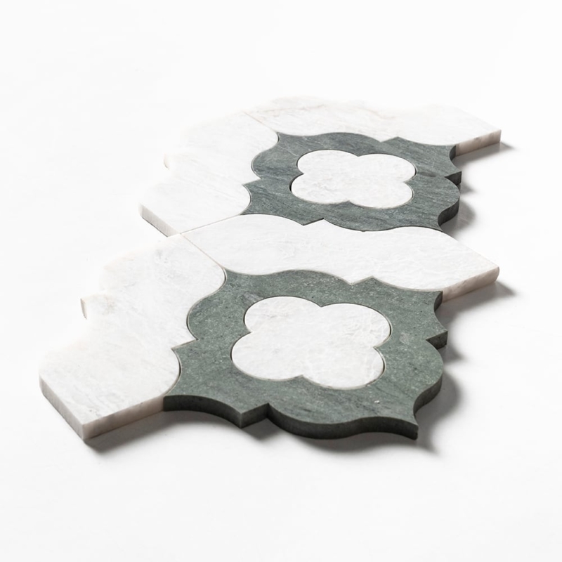 Iceberg, Verde Capri Honed Irene Marble Mosaics 12×12 (YNR10140)