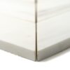 Snow White Honed Bosphorus Marble Mosaics 13 7/16×13 7/16 (YNR10167)