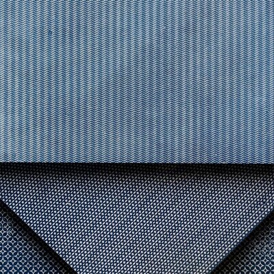 Indigo Ottoman Textile 4 Marble Tile 12×24 (AQF10032)