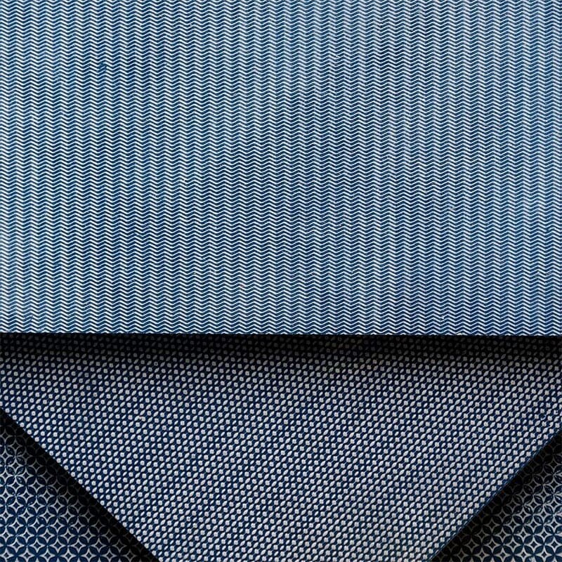 Indigo Ottoman Textile 3 Marble Tiles 12×24