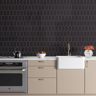 Barn Glossy Picket Ceramic Tile 3×6 (DC00192)