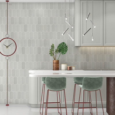 Cold Glossy Tear Field Ceramic Tile 3 5/8×8 (DC00213)