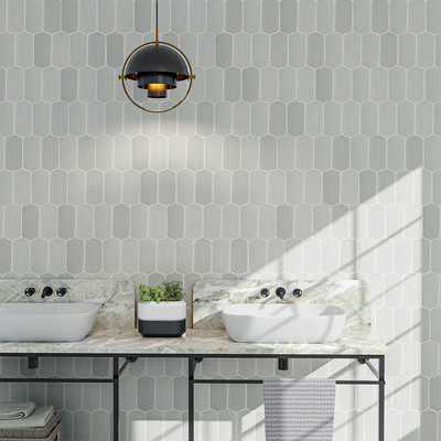 Cold Glossy Tear Field Ceramic Tile 3 5/8×8 (DC00213)