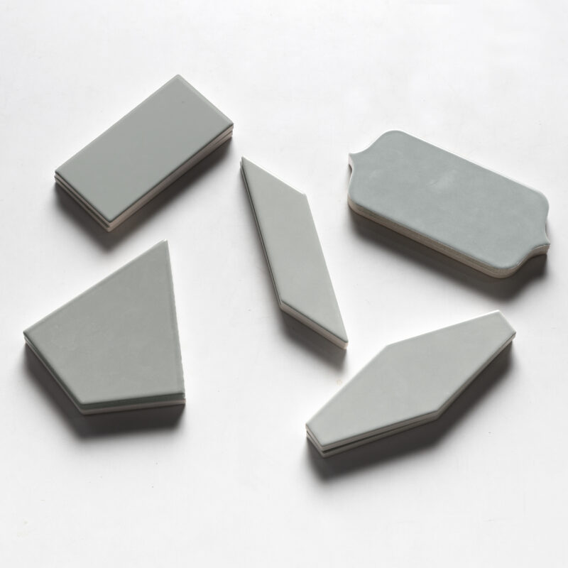 Cold Glossy Tear Field Ceramic Tiles 3 5/8×8 (DC00213) Cold Glossy Diamante Ceramic Tiles 6×6 (DC00251) Cold Glossy Chevron Ceramic Tiles 2×6 (DC00268) Cold Glossy Longest Hexagon Ceramic Tiles 3×7 7/8 (DC00274) Cold Glossy Subway Ceramic Tiles 3×6 (TL18347)