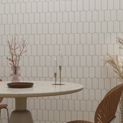 Satin Cotton Matte Tear Field Ceramic Tile 3 5/8×8 (DC00218)