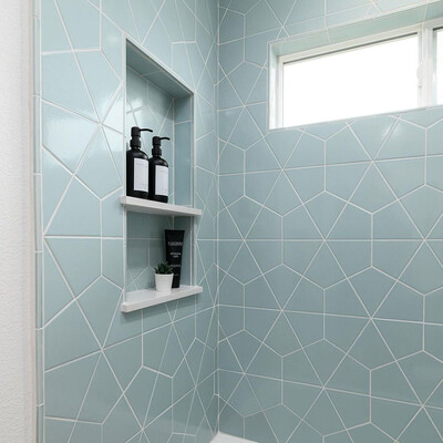 Jules Glossy Diamante Ceramic Tile 6×6 (DC00254)