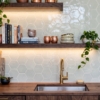 Cold Glossy Hexagon 5 Ceramic Tile 5 (DC00256)