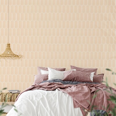 Honey Glossy Picket Ceramic Tile 3×6 (DC00263)