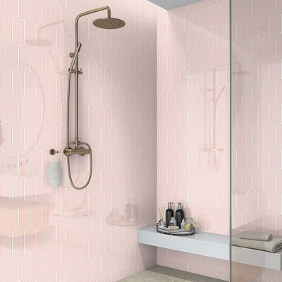 Rosie Glossy Picket Ceramic Tile 3×6 (DC00264)