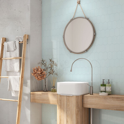 Jules Glossy Picket Ceramic Tile 3×6 (DC00266)