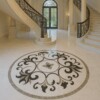 Rafeal Multi Finish Round Marble Medallion 36” Radius 36×36