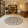 Versilys Multi Finish Round Marble Medallion 48” Radius 48×48