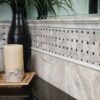 Silverado Honed Filled Basket Weave Travertine Mosaic 12×12 (MS00735)