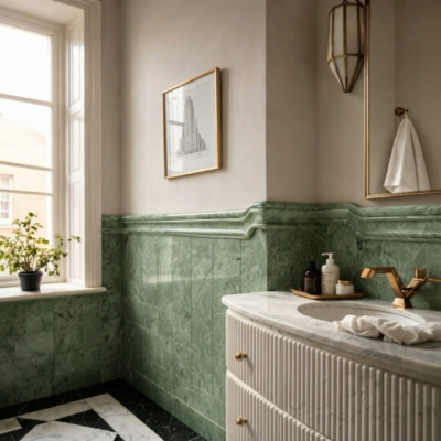 Verde Capri Honed Andorra Marble Moldings 2×12 (ML00845)