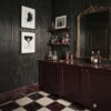 Iris Black Marble