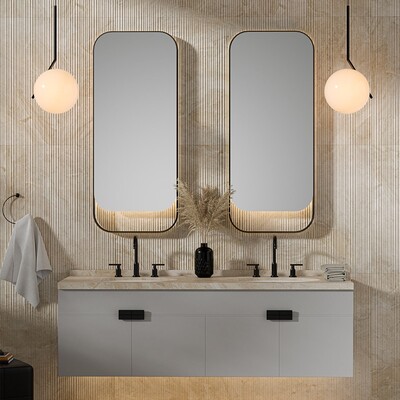 Diana Royal Honed Thin Fluted Marble Tile 18×36 (ML01044)