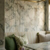 Calacatta Green Honed Thin Fluted Marble Accent Tiles 18×36 (ML01045)