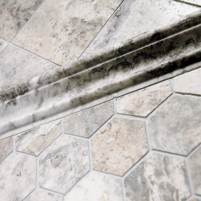 Silverado Honed Filled Hexagon Travertine Mosaic 10 3/8×12 (MS00734)