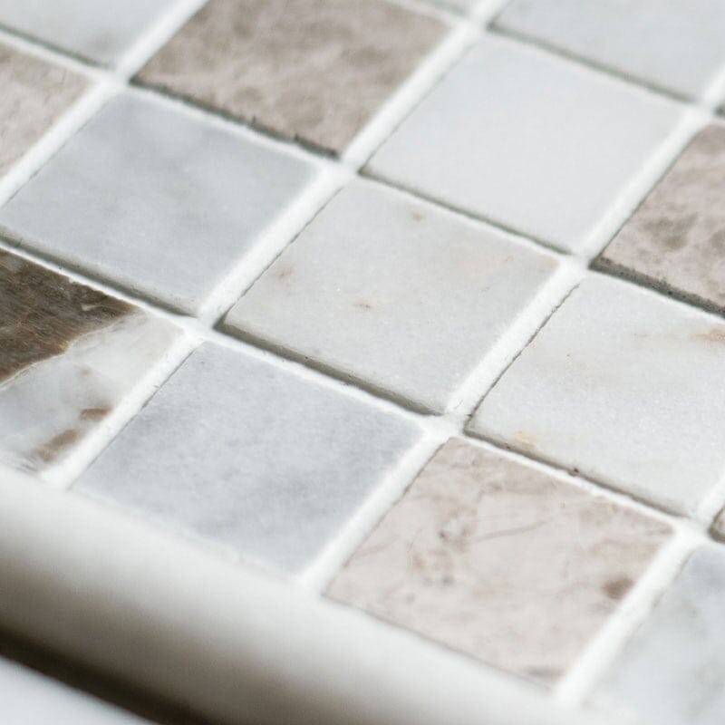 Massa Honed 1×1 Marble Mosaics 12×12