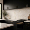 Calacatta Amber Honed Large Herringbone Marble Mosaics 12 7/8×9 11/32