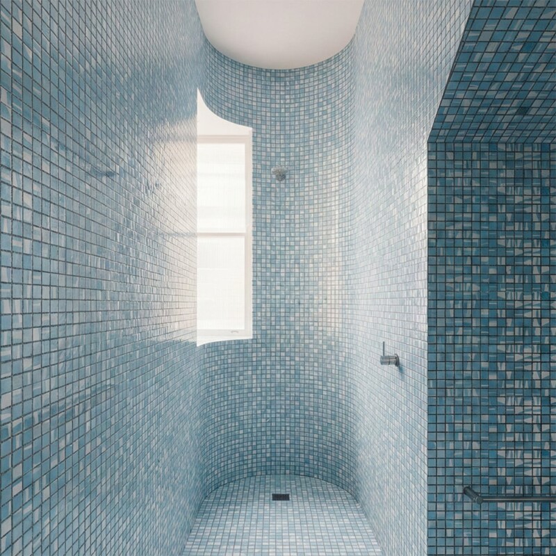 Gidget Blend Glossy 1×1 Ceramic Mosaics 12×12