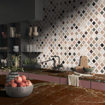 Blend Honed Louna Marble Mosaic 12×12 (MS02195)