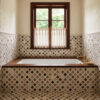 Blend Honed Louna Marble Mosaics 12 1/2×12 1/2 (MS02195)
