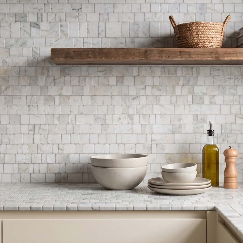 Hand Clipped Mosaic