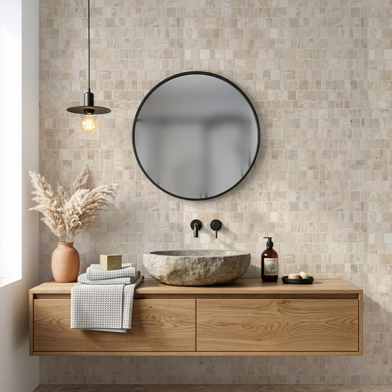 Hand Clipped Mosaic