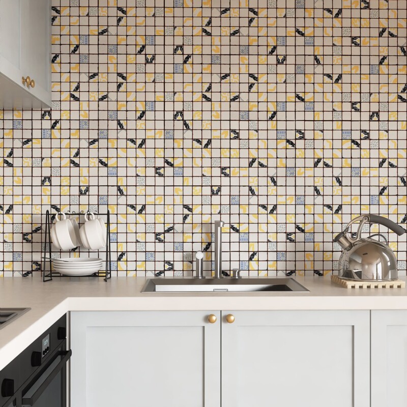 Antiqued Blend Terracotta Mosaic