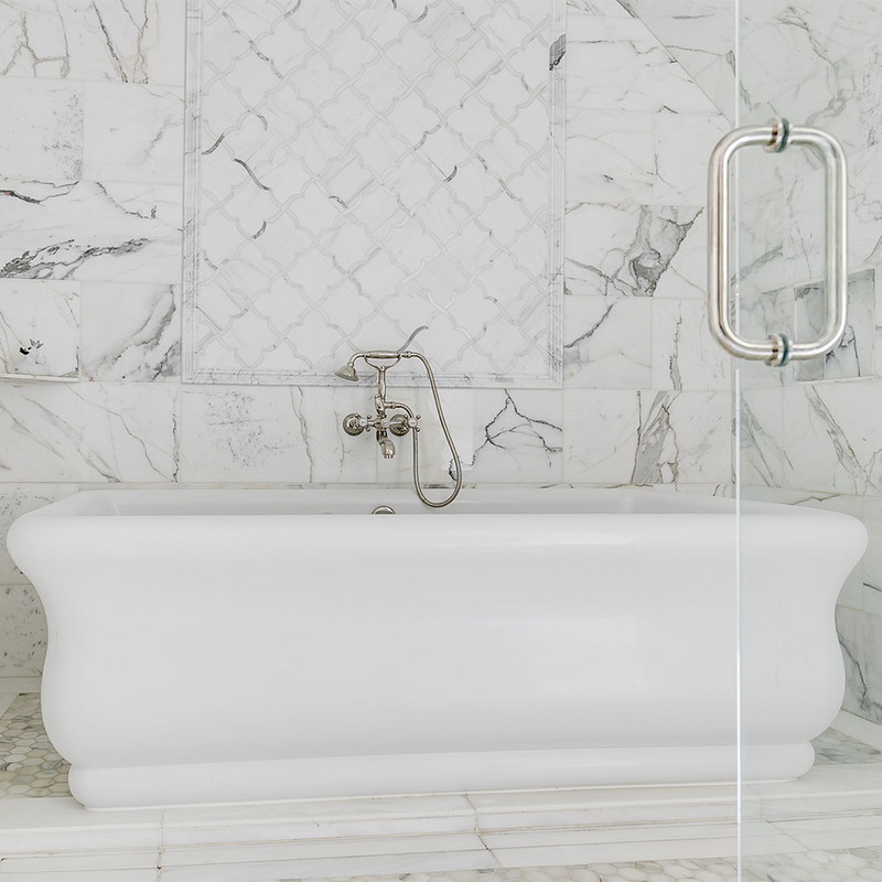 Calacatta Gold Polished Andorra Marble Moldings 2×12