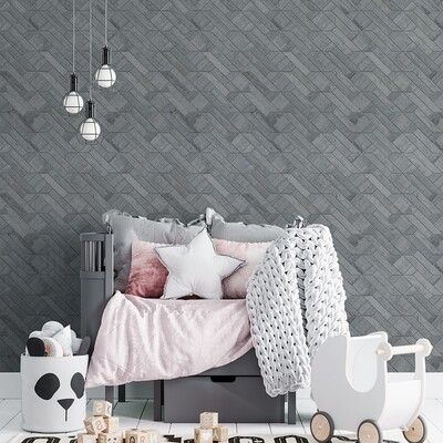 Fontainebleau Parquet Haisa Blue Honed Marble Waterjet Decos 4×7 1/2 (MS90270)