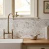 Calacatta Gold Royal Honed Broken Joint Marble Mosaics 11 3/4×12