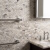 Calacatta Viola Honed Broken Joint Marble Mosaics 11 3/4×12