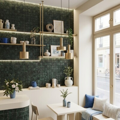 Verde Lucia Honed 2×2 Marble Mosaics 12×12