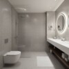 Gray Matte 2×2 Limestone Look Porcelain Mosaics 12×12