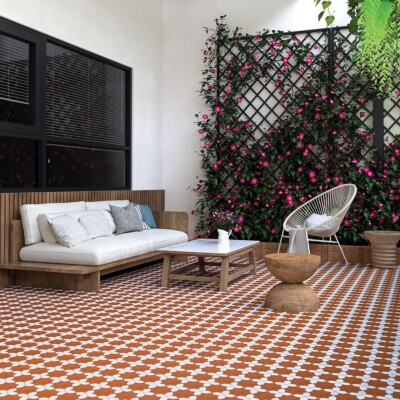 Diana Royal Leather Zamora Marble Mosaic 11 1/16×11 1/16 (NW00183)