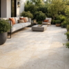 Ivory Brushed Travertine Tile 12×12 (TL10417)
