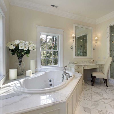 Calacatta Gold Extra Polished Marble Tiles 12×12