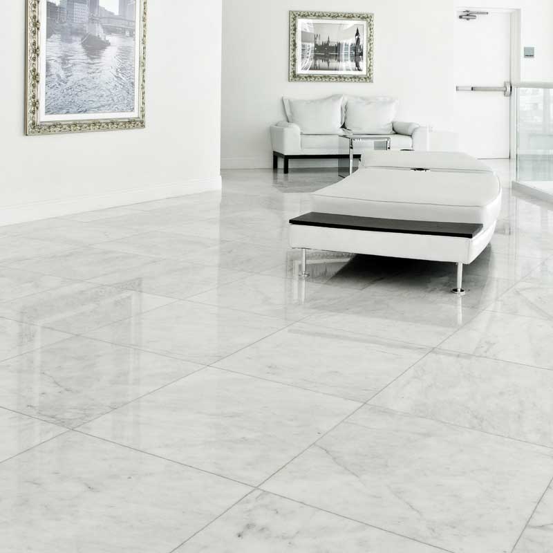 Calacatta Gold Extra Polished Marble Tiles | 18x18x3/8 | Marble