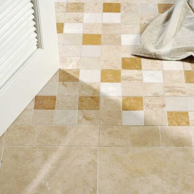 Canyon Honed Filled Travertine Tile 12×12 (TL13851)