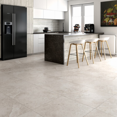 Silver Shadow Honed  Marble Tile 24×24 (TL14039)