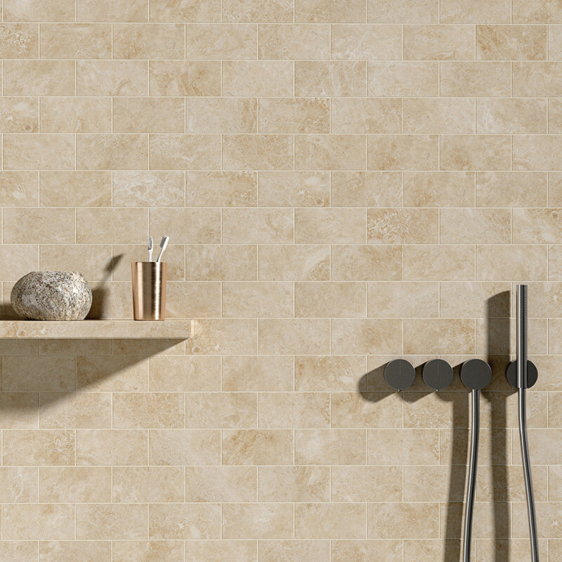 Cappuccino Polished Marble Tiles 2 3/4×5 1/2