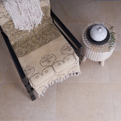 Seashell Cottage Limestone Tile 16×24 (TL17394)