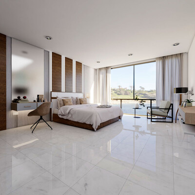 Avalon Polished Marble Tile 18×18 (TL17661)