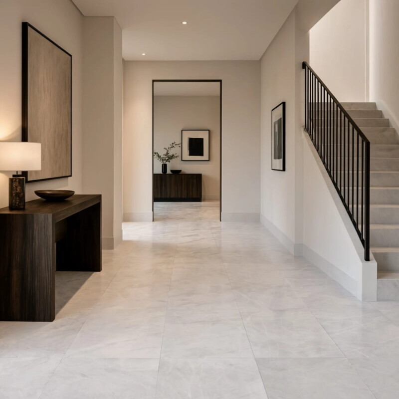 Glacier Honed Marble Tiles 24×24