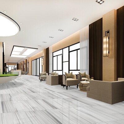 Frost White Polished Marble Tile 12×24 (TL17771)